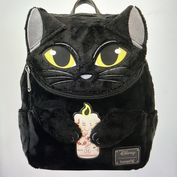🐈‍⬛🎃🐈‍⬛. HOCUS POCUS BINX PLUSH MINI BACKPACK 🐈‍⬛🎃🐈‍⬛ NWT 🐈‍⬛🎃🐈‍⬛ - Picture 2 of 15